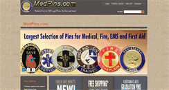 Desktop Screenshot of medpins.com